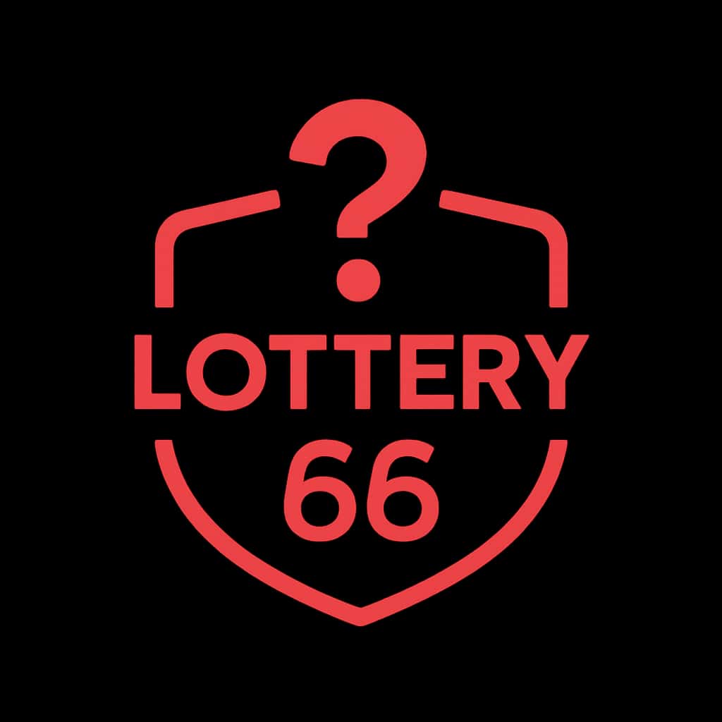 An icon representing the security of Lottery 66.