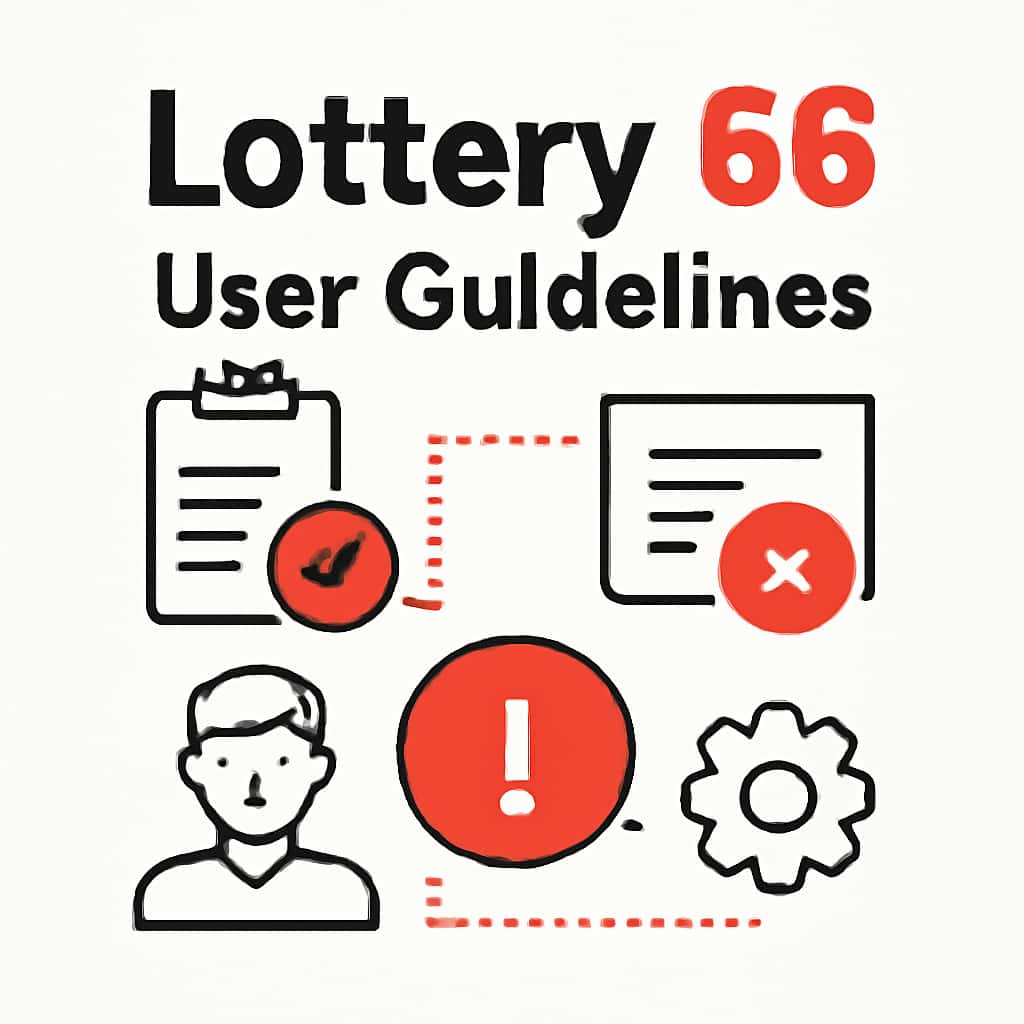 An educational diagram related to Lottery 66 User Guidelines.