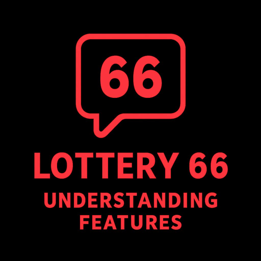 An icon showcasing the core aspects of Lottery 66.